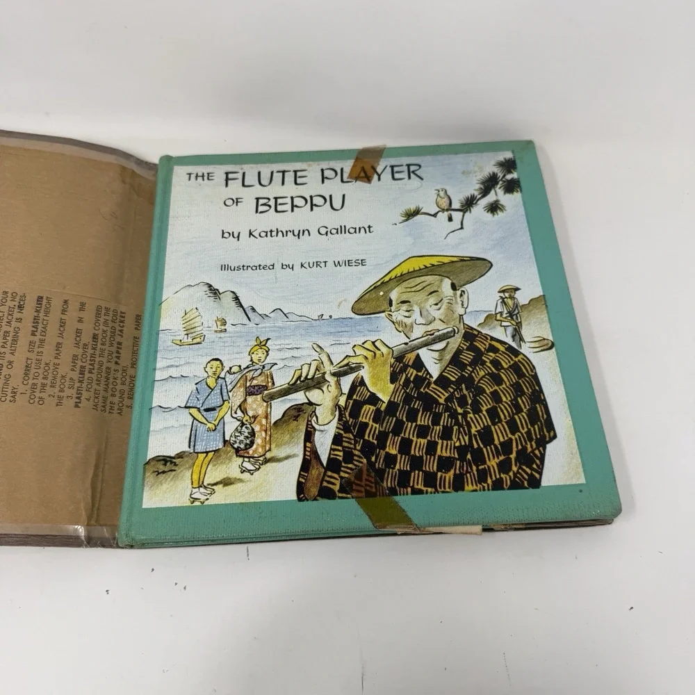 The‎ Flute Player Of Beppu by Kathryn Gallant (hc 1960 ex-lib)